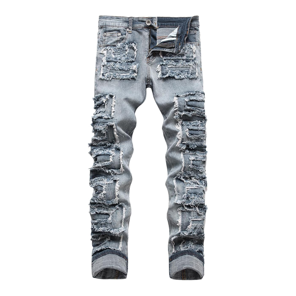 Distressed Jean pants