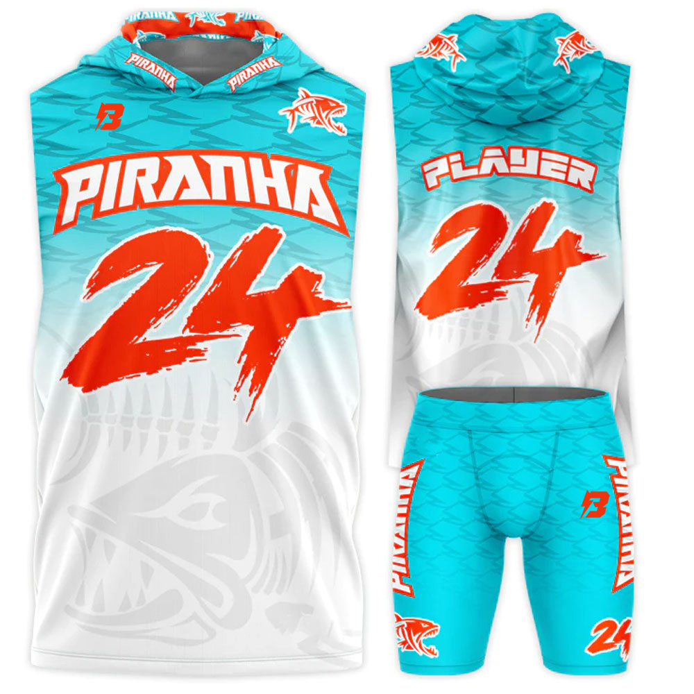 Piranha Hooded Compression 7V7 Uniform